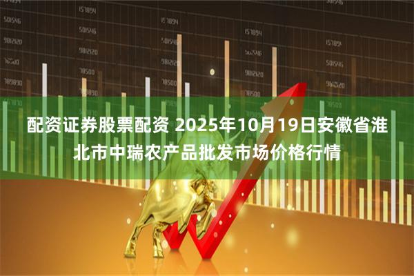 配资证券股票配资 2025年10月19日安徽省淮北市中瑞农产品批发市场价格行情