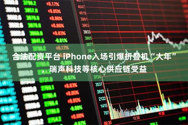 合法配资平台 iPhone入场引爆折叠机“大年”,瑞声科技等核心供应链受益